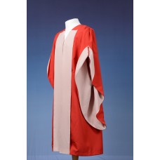 PhD Style Gown, Hood and Bonnet--Ex Hire Stock